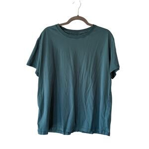 Lululemon men's soft jersey short sleeve tee shirt XXL dark teal *missing tag*